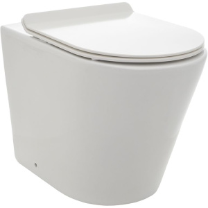 Унитаз приставной AQUAme AQM3001 безободковый, с микролифтом Унитаз приставной AQUAme AQM3001 безободковый, с микролифтом