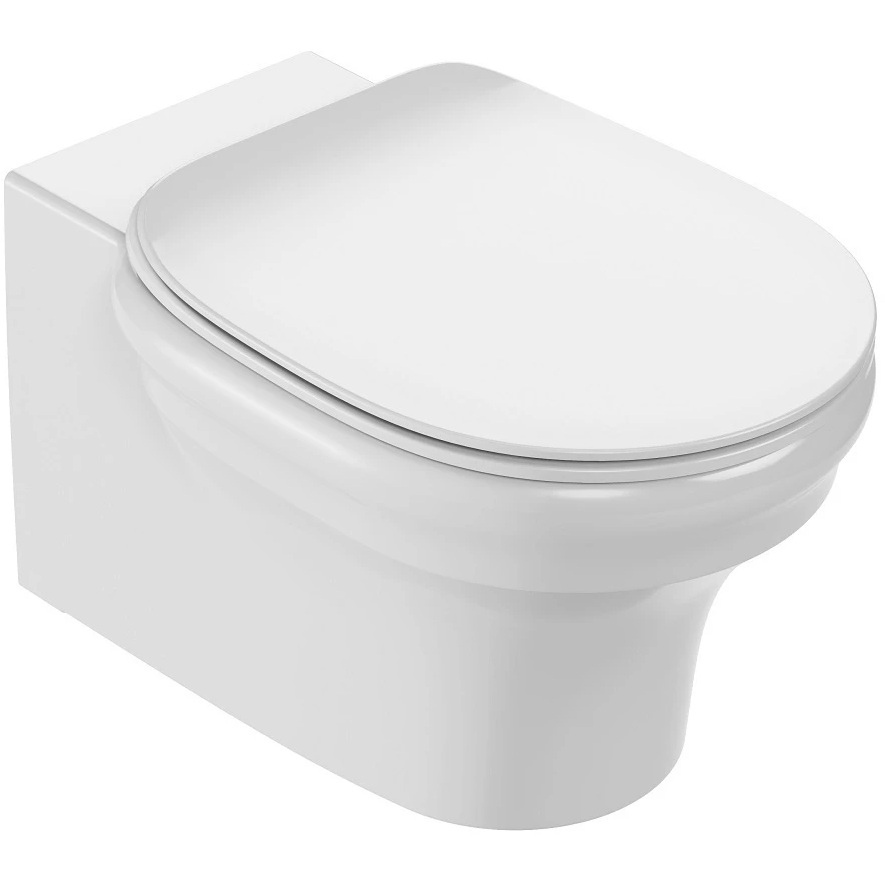 Купить Крышка-сиденье Jacob Delafon Cleo 1889 с микролифтом E24048-0 в Москве с доставкой Крышка-сиденье Jacob Delafon Cleo 1889 с микролифтом E24048-0