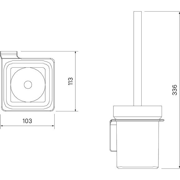 Купить Ершик IDDIS Slide SLIWTG0i47 белый, матовое стекло в Москве с доставкой Ершик IDDIS Slide SLIWTG0i47 белый, матовое стекло