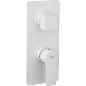 Смеситель для ванны с душем Remer Energy EY93KBBO белый матовый