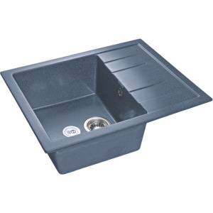 Мойка кухонная GranFest Quadro GR Q-650 L графит Мойка кухонная GranFest Quadro GR Q-650 L графит