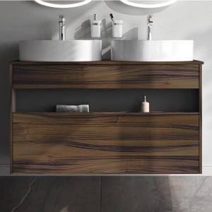 Тумба с раковиной AM.PM Func 120 дуб крафт, со столешницей, раковина M8FWCC20561WG Тумба с раковиной AM.PM Func 120 дуб крафт, со столешницей, раковина M8FWCC20561WG