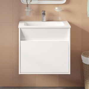 Тумба с раковиной IDDIS Esper 60 подвесная, белая Тумба с раковиной IDDIS Esper 60 подвесная, белая