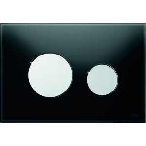 Кнопка смыва TECE Loop 9240656 черное стекло, кнопка хром Кнопка смыва TECE Loop 9240656 черное стекло, кнопка хром