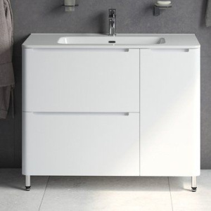 Тумба с раковиной IDDIS Edifice 100 напольная