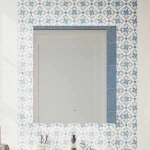 Зеркало DIWO Элиста, 60 с подсветкой светодиодной, инфракрасный выключатель, настенное, прямоугольное Зеркало DIWO Элиста, 60 с подсветкой светодиодной, инфракрасный выключатель, настенное, прямоугольное