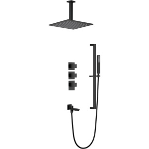 Душевой комплект Timo Selene SX-2239/03SM С ВНУТРЕННЕЙ ЧАСТЬЮ, с термостатом, матовый черный Душевой комплект Timo Selene SX-2239/03SM С ВНУТРЕННЕЙ ЧАСТЬЮ, с термостатом, матовый черный