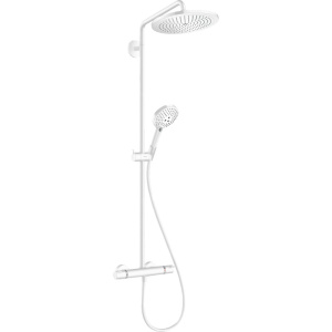 Душевая стойка Hansgrohe Croma Select S 280 1jet 26890700 с термостатом, матовый белый