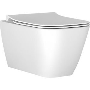 Унитаз подвесной Ideal Standard I Life B T533001 безободковый, с микролифтом, технология RimLS+ Унитаз подвесной Ideal Standard I Life B T533001 безободковый, с микролифтом, технология RimLS+