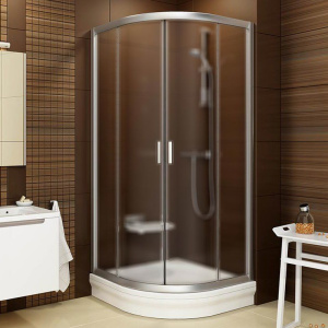 Душевой уголок Ravak Blix BLCP4-80 Grape, профиль сатин