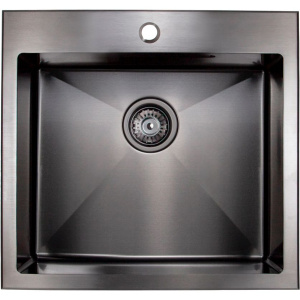 Мойка кухонная Kaiser KSM-5445 вороненая сталь Мойка кухонная Kaiser KSM-5445 вороненая сталь