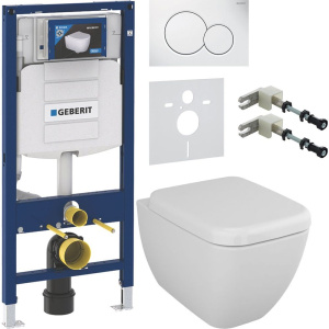 Комплект Унитаз подвесной VitrA Shift 7742B003-0075 белый глянцевый + Крышка 91-003-009 с микролифтом, петли хром + Инсталляция Geberit Duofix UP 320 111.300.00.5 + Кнопка Sigma 01 115.770.11.5 белая + Шумоизоляция + Крепления 111.815.00.1 к стене Комплект Унитаз подвесной VitrA Shift 7742B003-0075 белый глянцевый + Крышка 91-003-009 с микролифтом, петли хром + Инсталляция Geberit Duofix UP 320 111.300.00.5 + Кнопка Sigma 01 115.770.11.5 белая + Шумоизоляция + Крепления 111.815.00.1 к стене