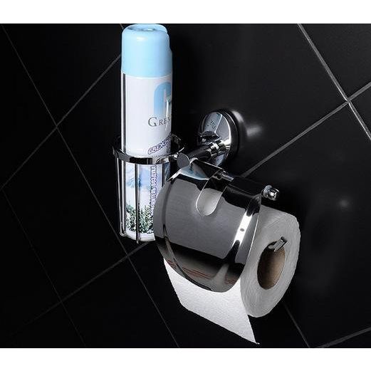 Купить Держатель туалетной бумаги Fixsen Europa FX-21809+10 с держателем для освежителя в Москве с доставкой Держатель туалетной бумаги Fixsen Europa FX-21809+10 с держателем для освежителя