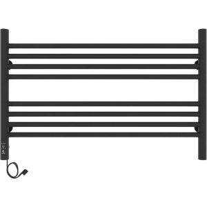 Полотенцесушитель электрический Laris Оливия ЧКЧ8 800/500 черный, L