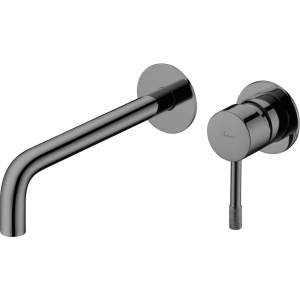 Смеситель для раковины Boheme Uno 465-SGM С ВНУТРЕННЕЙ ЧАСТЬЮ  shine gun metall