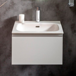 Тумба с раковиной Armadi Art Vallessi 60 белый глянец Тумба с раковиной Armadi Art Vallessi 60 белый глянец