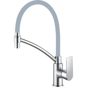 Смеситель для кухни Haiba HB72505 хром, серый