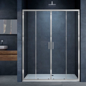 Душевая дверь в нишу Vincea Alpha VDS-3AL2170CL 170 см, стекло прозрачное, хром