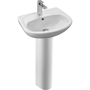 Раковина Santek Анимо 1WH110502 55 с пьедесталом