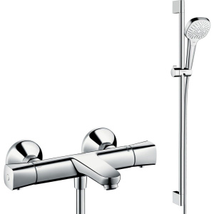 Термостатический смеситель Hansgrohe Ecostat universal 13123000 + Душевой гарнитур Hansgrohe Croma Select E Multi 26590400 Термостатический смеситель Hansgrohe Ecostat universal 13123000 + Душевой гарнитур Hansgrohe Croma Select E Multi 26590400