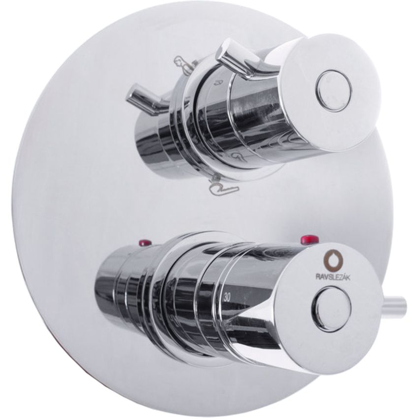 Термостатический смеситель Rav Slezak Termo DT387 С ВНУТРЕННЕЙ ЧАСТЬЮ, для ванны с душем Термостатический смеситель Rav Slezak Termo DT387 С ВНУТРЕННЕЙ ЧАСТЬЮ, для ванны с душем