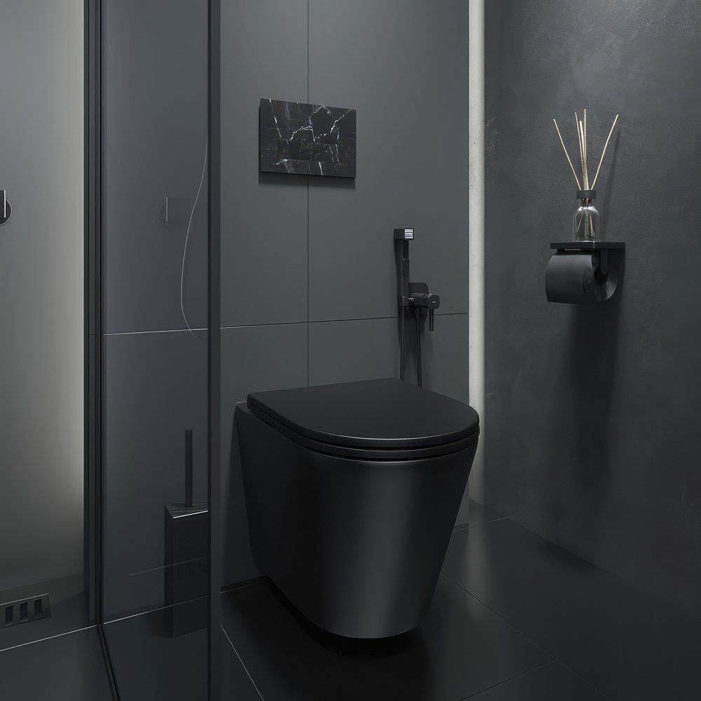 Купить Унитаз подвесной IDDIS Calipso CALR3BMi25 безободковый, с микролифтом в Москве с доставкой Унитаз подвесной IDDIS Calipso CALR3BMi25 безободковый, с микролифтом