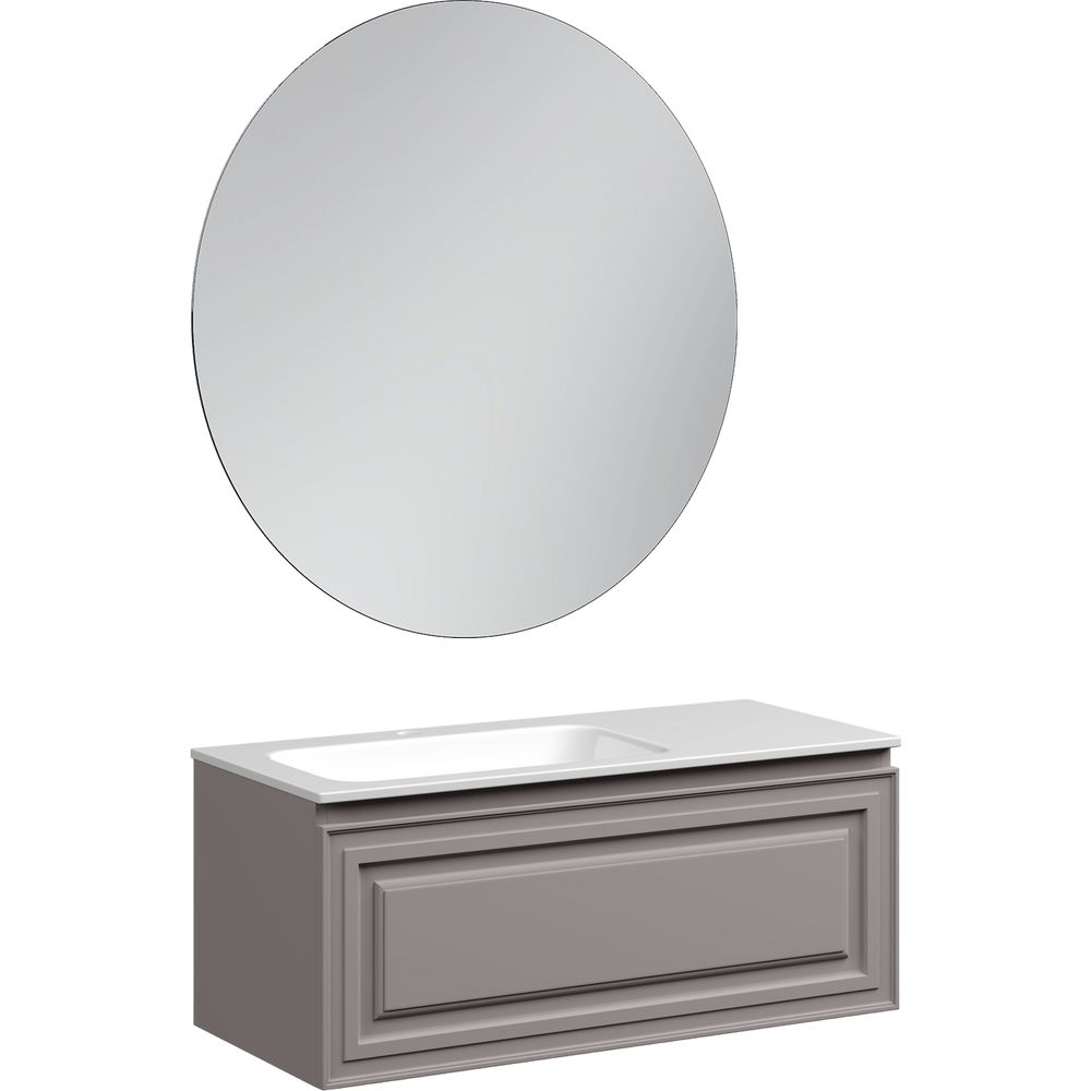 Купить Мебель для ванной Sancos Very 100 L doha soft в Москве с доставкой Мебель для ванной Sancos Very 100 L doha soft