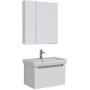 Мебель для ванной Lemark Buno mini 70 белая глянцевая, 1 ящик Мебель для ванной Lemark Buno mini 70 белая глянцевая, 1 ящик