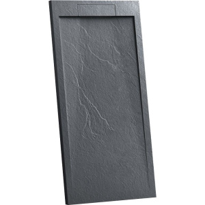 Поддон для душа Vincea VST-4SRL8010A 100x80 антрацит, с сифоном