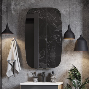 Зеркало-шкаф AQUATON Сохо L 60 графит