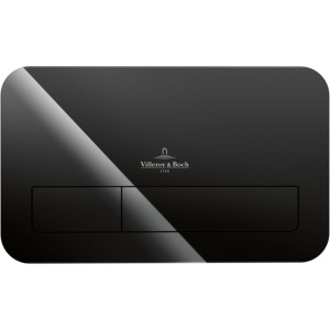 Кнопка смыва Villeroy & Boch Viconnect 922400RB черная глянцевая