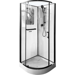 Душевая кабина Ceruttispa Korra 90B профиль черный