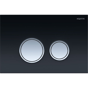 Кнопка смыва Акватек KDI-0000029 черная