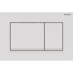 Кнопка смыва Geberit Sigma 30 115.883.01.1 белая, матовый лак