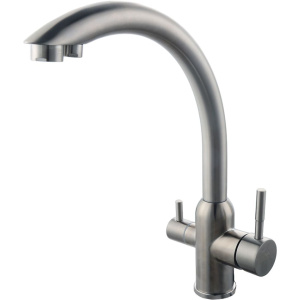 Смеситель для кухни Fashun A54309-A сатин