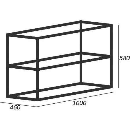 Купить Консоль Cezares Cadro 100 2-х ярусная, подвесная, белые полки, со столешницей и раковиной BB1338 в Москве с доставкой Консоль Cezares Cadro 100 2-х ярусная, подвесная, белые полки, со столешницей и раковиной BB1338