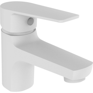 Смеситель для раковины Orange Loop M26-021W белый