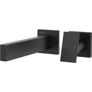 Смеситель для раковины Teska Alax E5308 С ВНУТРЕННЕЙ ЧАСТЬЮ, черный матовый