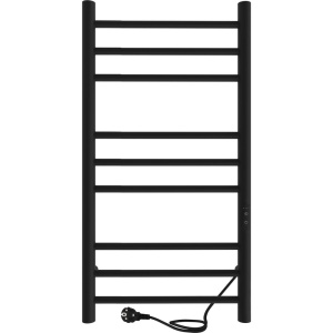 Полотенцесушитель электрический Indigo Line Trinity LСLTE80-40BRRt черный муар