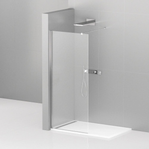 Душевая перегородка Cezares Liberta -L-1-90-120-C-Cr профиль хром, стекло прозрачное