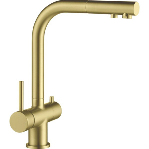 Смеситель для кухни Timo Saona 2356/17FL золото матовое