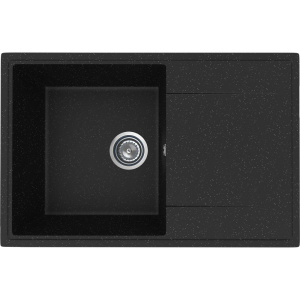Мойка кухонная Practik PR-M 735-004 черный оникс