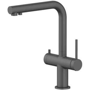 Смеситель для кухни Aquatek Европа AQ1385BGM оружейная сталь