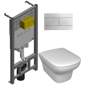 Комплект Jacob Delafon Vox E21746RU-00 кнопка хром Комплект Jacob Delafon Vox E21746RU-00 кнопка хром
