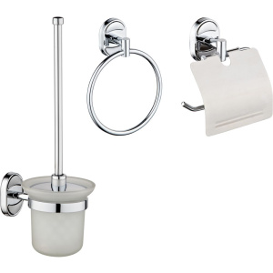Комплект РМС ершик A7020 + держатель туалетной бумаги A3020 + полотенцедержатель A1022 Комплект РМС ершик A7020 + держатель туалетной бумаги A3020 + полотенцедержатель A1022