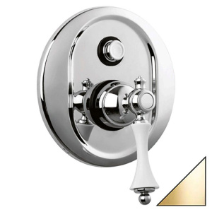 Смеситель для ванны с душем Cezares Margot VDIM-03/24-Bi С ВНУТРЕННЕЙ ЧАСТЬЮ