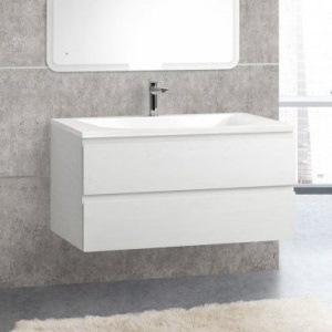 Тумба с раковиной Cezares Molveno 100 bianco ghiaccio