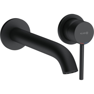 Смеситель для раковины Kludi Bozz 382453976 матовый черный