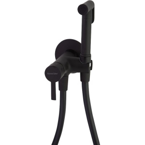 Гигиенический душ Ramonsoler Drako 336801WCNM со смесителем, С ВНУТРЕННЕЙ ЧАСТЬЮ, черный