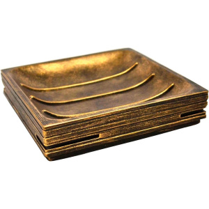 Мыльница Ridder Brick 22150348 бронзовая